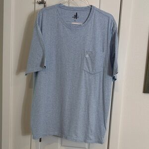 Johnnie-O Men's Blue Short Sleeve Tshirt- XL